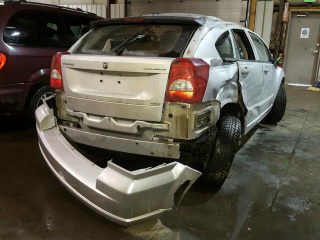 1B3CB4HA2AD571965 - 2010 DODGE CALIBER SX SILVER photo 4