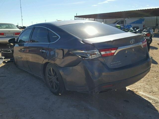 4T1BK1EBXEU116949 - 2014 TOYOTA AVALON BAS Noir photo 3
