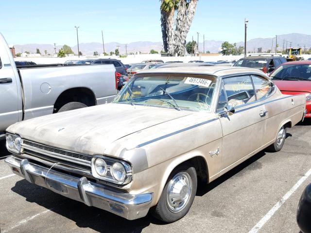 0000A6KA97W100088 - 1966 AMC MARLIN GOLD photo 2