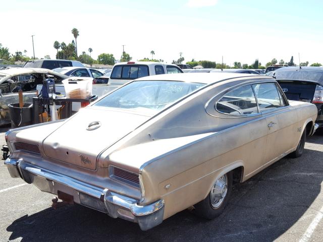 0000A6KA97W100088 - 1966 AMC MARLIN GOLD photo 4