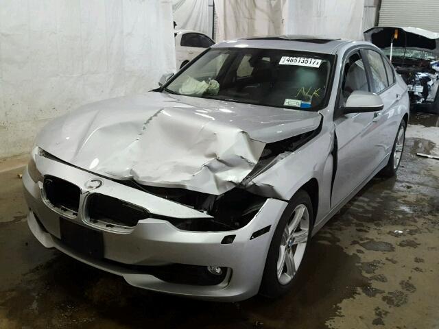 WBA3B3C59DF539636 - 2013 BMW 328 XI SILVER photo 2