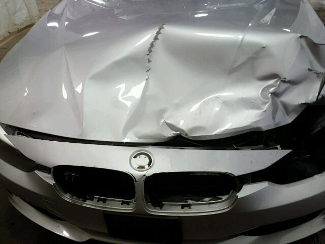 WBA3B3C59DF539636 - 2013 BMW 328 XI SILVER photo 7