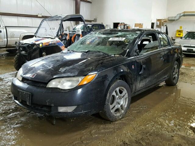 1G8AV12F75Z177624 - 2005 SATURN ION LEVEL BLACK photo 2