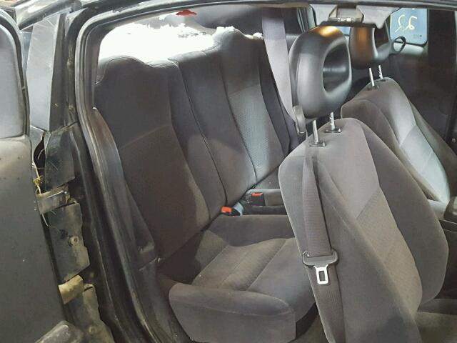 1G8AV12F75Z177624 - 2005 SATURN ION LEVEL BLACK photo 6