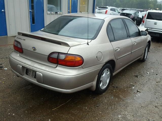 1G1NE52JXY6203750 - 2000 CHEVROLET MALIBU LS ოქროსფერი ფოტო 4