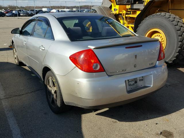 1G2ZG57N284115225 - 2008 PONTIAC G6 BASE SILVER photo 3