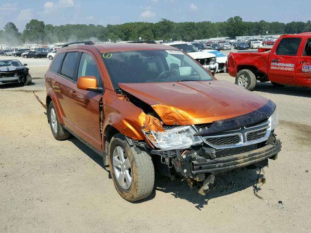 3D4PG4FB7BT514740 - 2011 DODGE JOURNEY EX ORANGE photo 1