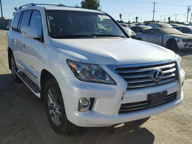 JTJHY7AX4E4156779 - 2014 LEXUS LX 570 WHITE photo 1