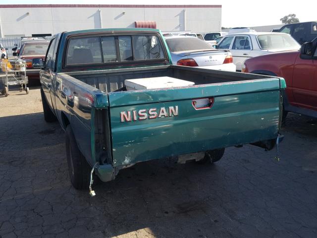 1N6ND16S1KC365830 - 1989 NISSAN D21 KING C GREEN photo 3