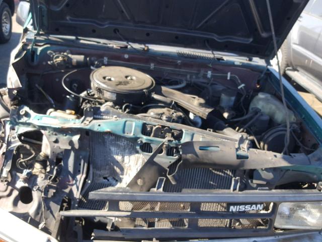 1N6ND16S1KC365830 - 1989 NISSAN D21 KING C GREEN photo 7