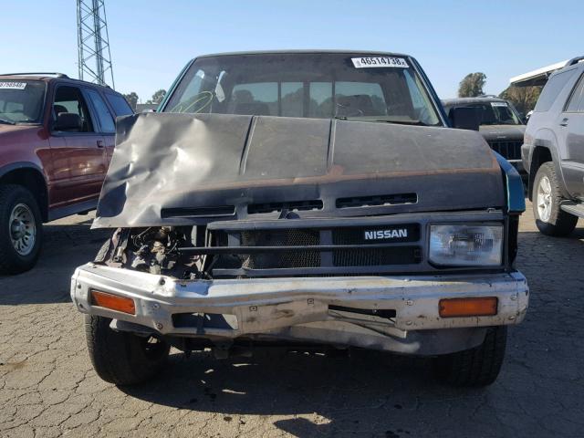 1N6ND16S1KC365830 - 1989 NISSAN D21 KING C GREEN photo 9