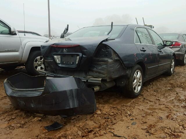 1HGCM56347A098018 - 2007 HONDA ACCORD SE GRAY photo 4