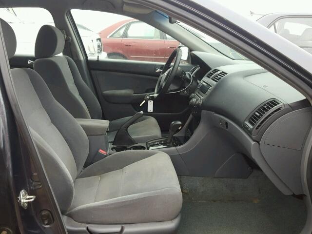 1HGCM56347A098018 - 2007 HONDA ACCORD SE GRAY photo 5