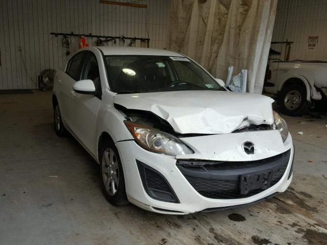 JM1BL1VG0B1375914 - 2011 MAZDA 3 I WHITE photo 1