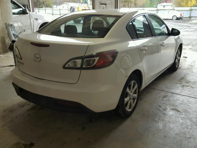 JM1BL1VG0B1375914 - 2011 MAZDA 3 I WHITE photo 4