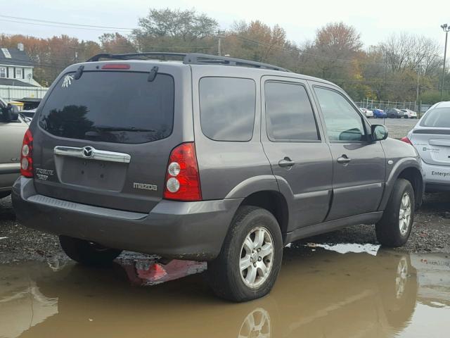 4F2YZ04125KM60400 - 2005 MAZDA TRIBUTE S GRAY photo 4