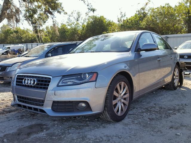 WAUEFAFL4AN005540 - 2010 AUDI A4 PREMIUM GRAY photo 2