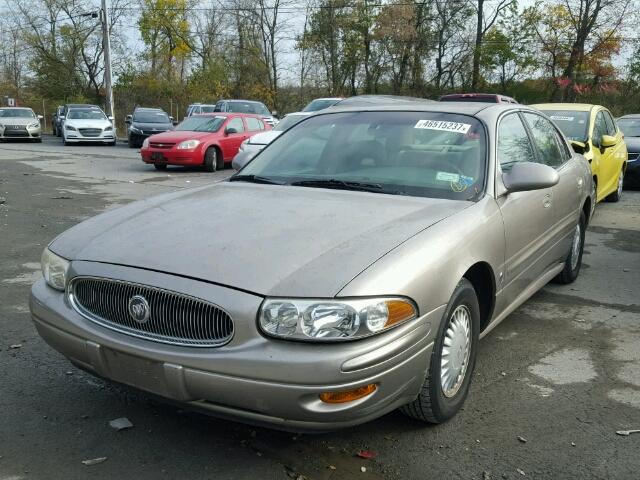 1G4HP54K014291158 - 2001 BUICK LESABRE CU BEIGE photo 2