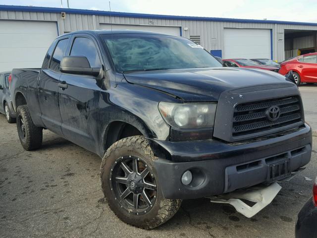 5TFBV54118X038687 - 2008 TOYOTA TUNDRA DOU BLACK photo 1