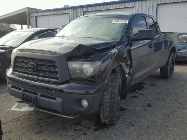 5TFBV54118X038687 - 2008 TOYOTA TUNDRA DOU BLACK photo 2