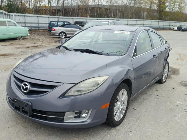 1YVHZ8CH2A5M43287 - 2010 MAZDA 6 I GRAY photo 2