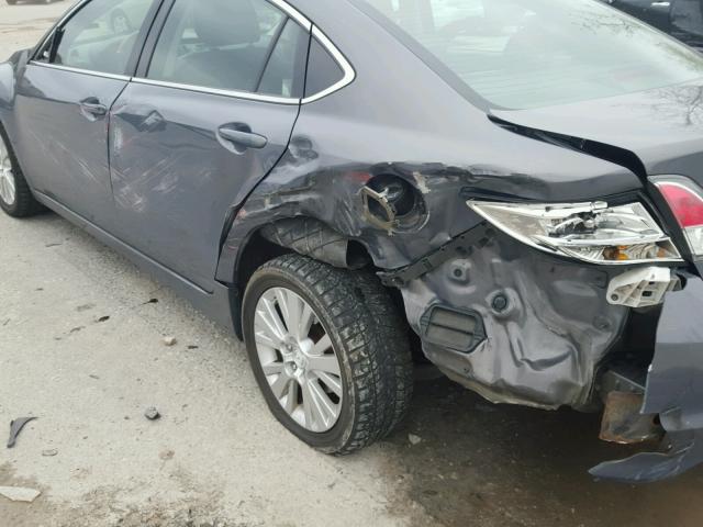 1YVHZ8CH2A5M43287 - 2010 MAZDA 6 I GRAY photo 9