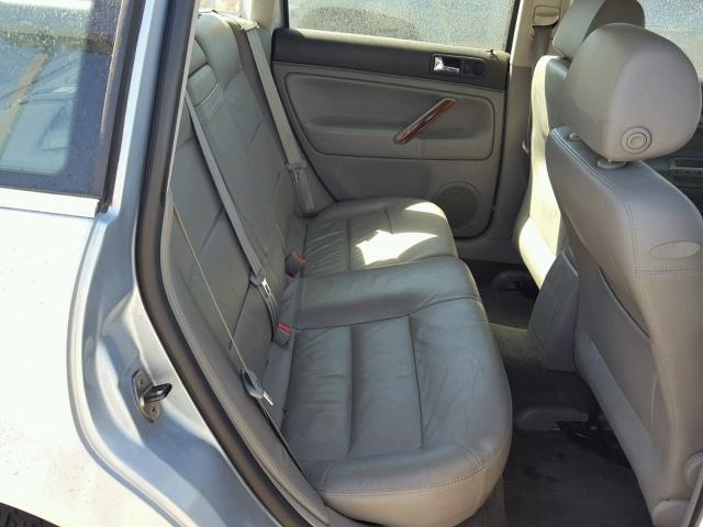 WVWYH63BX3E132864 - 2003 VOLKSWAGEN PASSAT GLX BLUE photo 6