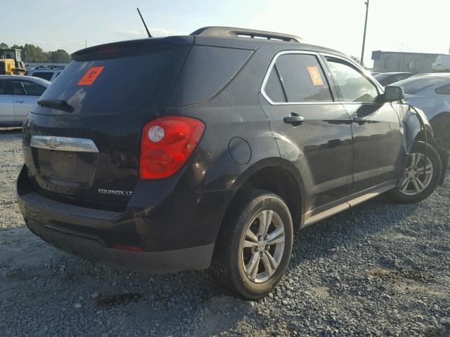 2GNALPEK7D6257451 - 2013 CHEVROLET EQUINOX LT BLACK photo 4