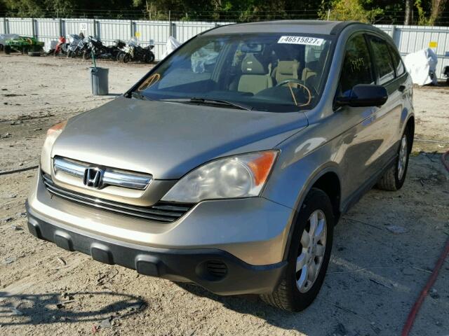 JHLRE38547C048087 - 2007 HONDA CR-V EX ოქროსფერი ფოტო 2