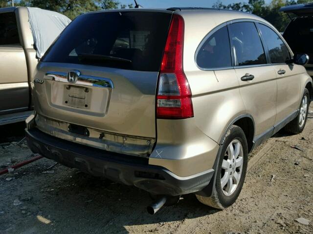 JHLRE38547C048087 - 2007 HONDA CR-V EX GOLD photo 4