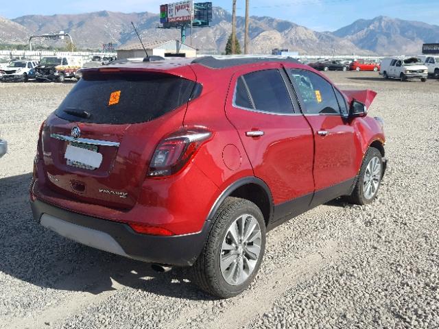 KL4CJESB9HB035622 - 2017 BUICK ENCORE PRE RED photo 4