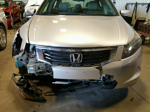 1HGCP26899A025280 - 2009 HONDA ACCORD EXL SILVER photo 9