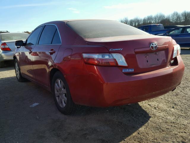 JTNBB46K373002462 - 2007 TOYOTA CAMRY NEW RED photo 3