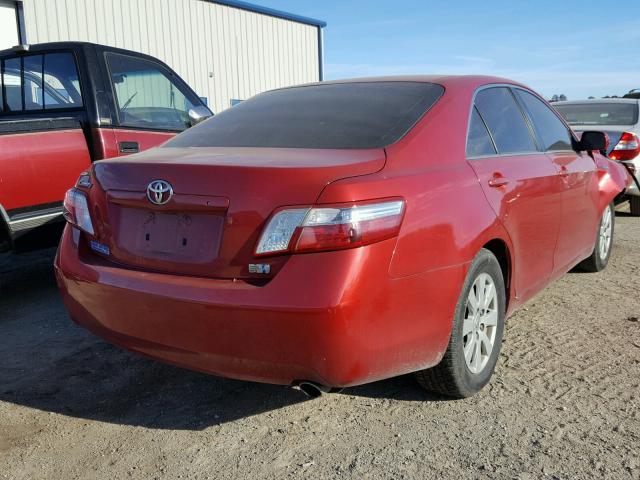 JTNBB46K373002462 - 2007 TOYOTA CAMRY NEW RED photo 4