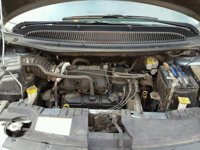 2C4GP54LX5R488592 - 2005 CHRYSLER TOWN & COU BLUE photo 7