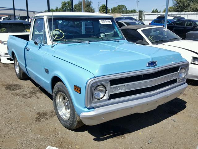 CE249Z887780 - 1969 CHEVROLET C-10 BLUE photo 1