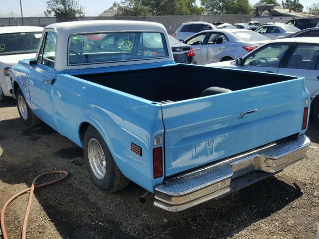 CE249Z887780 - 1969 CHEVROLET C-10 BLUE photo 3