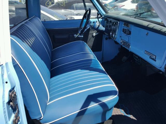 CE249Z887780 - 1969 CHEVROLET C-10 BLUE photo 5