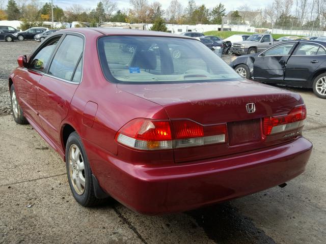 1HGCG66852A120366 - 2002 HONDA ACCORD EX RED photo 3