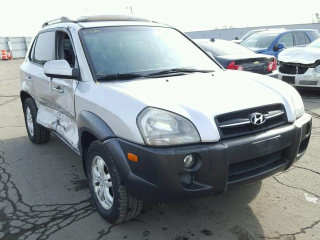 KM8JN72D96U286832 - 2006 HYUNDAI TUCSON GLS SILVER photo 1