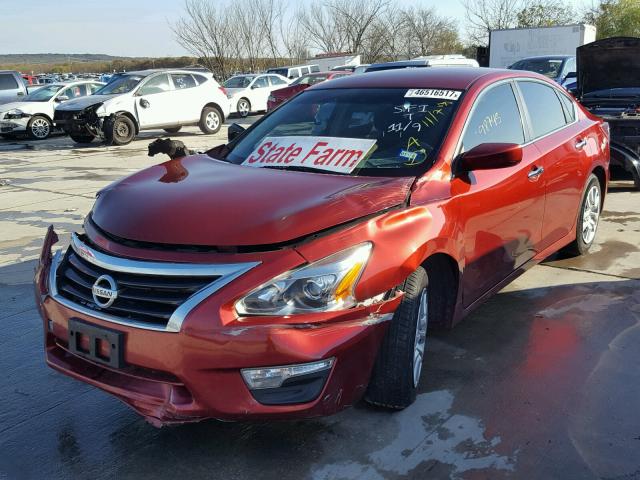 1N4AL3AP3DC126016 - 2013 NISSAN ALTIMA 2.5 RED photo 2