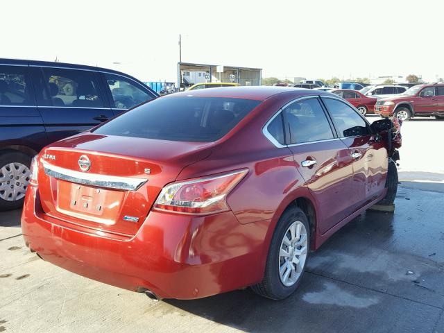 1N4AL3AP3DC126016 - 2013 NISSAN ALTIMA 2.5 RED photo 4