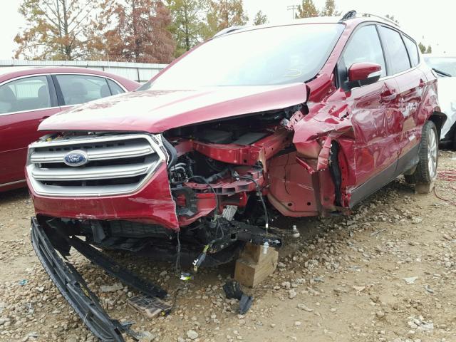 1FMCU0JD6HUC95396 - 2017 FORD ESCAPE RED photo 2