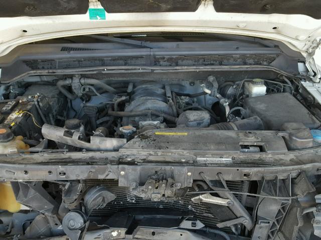 1N6BA0CH1BN320972 - 2011 NISSAN TITAN S WHITE photo 7