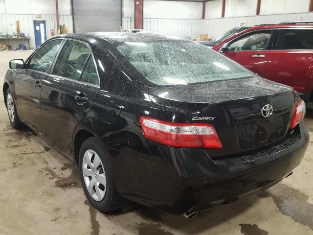 4T1BK46K67U006581 - 2007 TOYOTA CAMRY NEW BLACK photo 3