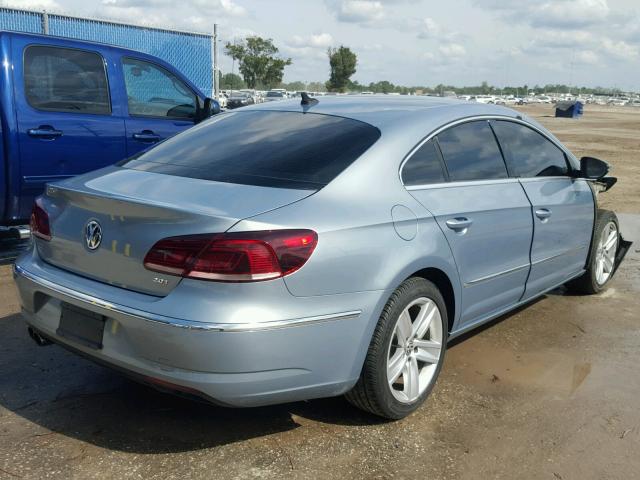 WVWBN7AN5DE508261 - 2013 VOLKSWAGEN CC SPORT BLUE photo 4