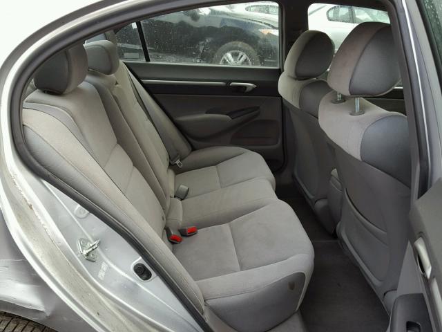 2HGFA16856H507735 - 2006 HONDA CIVIC EX Gümüş foto 6