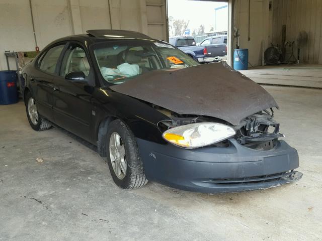 1FAHP56S32A110547 - 2002 FORD TAURUS SEL BLACK photo 1