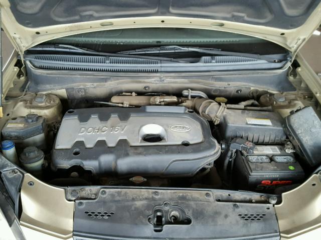 KNADE123566161608 - 2006 KIA RIO TAN photo 7