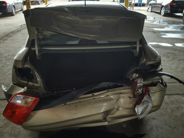 KNADE123566161608 - 2006 KIA RIO TAN photo 9